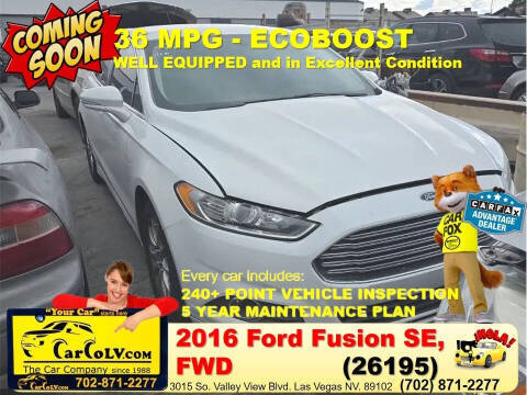2016 Ford Fusion SE FWD photo