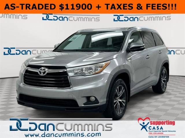 2016 Toyota Highlander XLE AWD photo