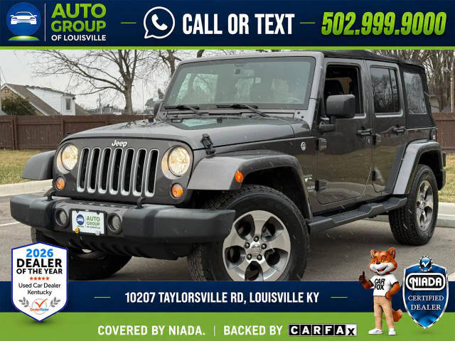 2016 Jeep Wrangler Unlimited Sahara 4WD photo