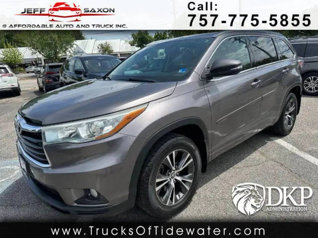 2016 Toyota Highlander XLE AWD photo