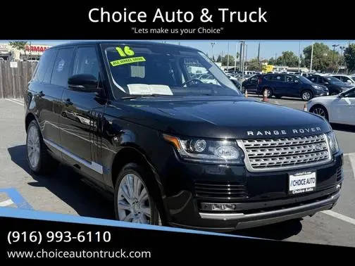 2016 Land Rover Range Rover Supercharged 4WD photo