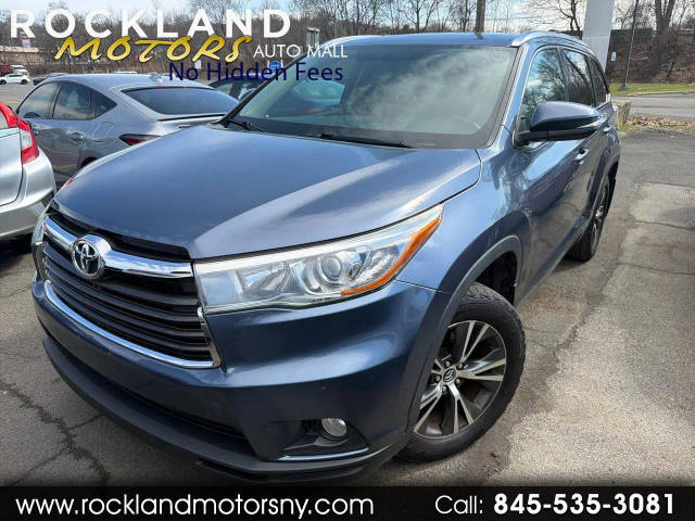 2016 Toyota Highlander XLE AWD photo