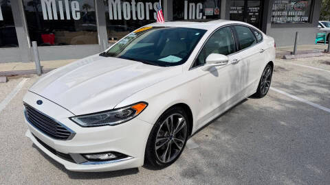 2017 Ford Fusion Titanium FWD photo