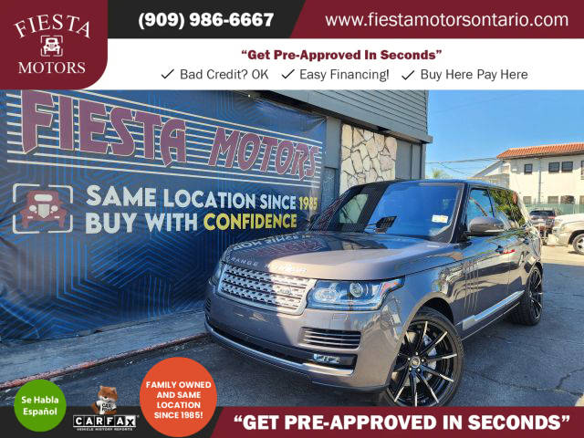 2016 Land Rover Range Rover Supercharged 4WD photo