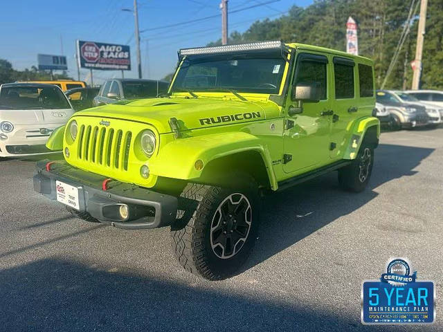 2016 Jeep Wrangler Unlimited Rubicon Hard Rock 4WD photo