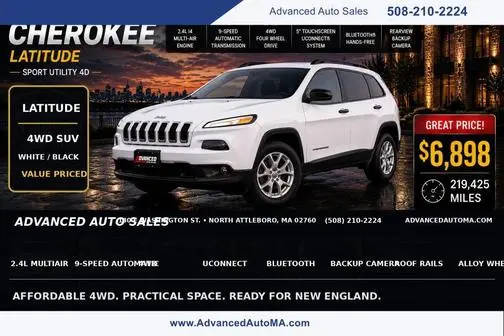 2016 Jeep Cherokee Latitude 4WD photo