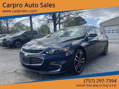 2016 Chevrolet Malibu Premier FWD photo