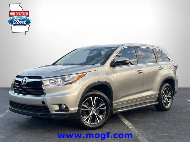 2016 Toyota Highlander XLE FWD photo