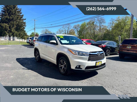 2016 Toyota Highlander XLE AWD photo