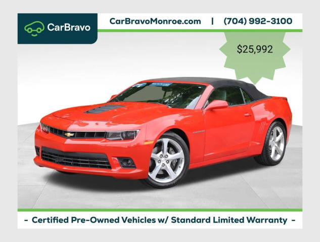 2015 Chevrolet Camaro SS RWD photo