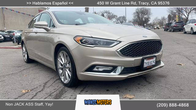 2017 Ford Fusion Platinum AWD photo