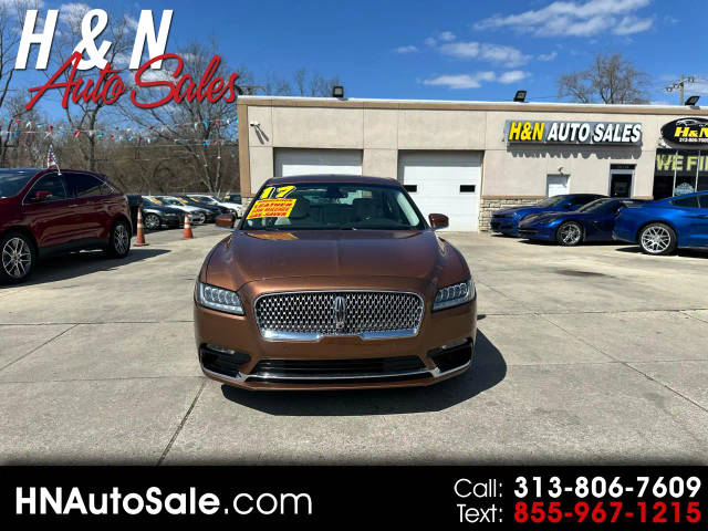 2017 Lincoln Continental Black Label FWD photo