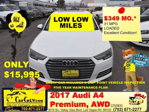 2017 Audi A4 Premium AWD photo