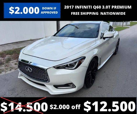 2017 Infiniti Q60 3.0t Premium RWD photo