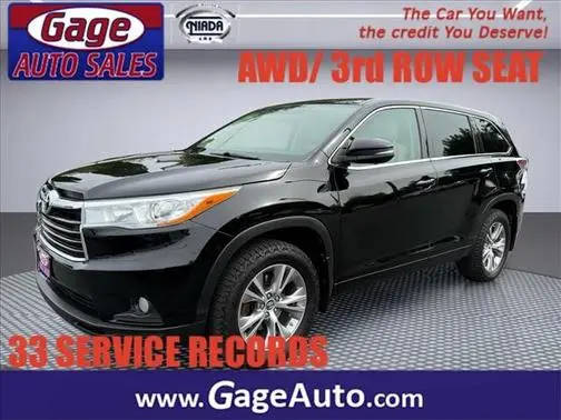 2016 Toyota Highlander LE AWD photo