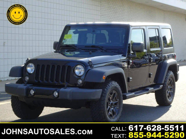 2016 Jeep Wrangler Unlimited Willys Wheeler 4WD photo