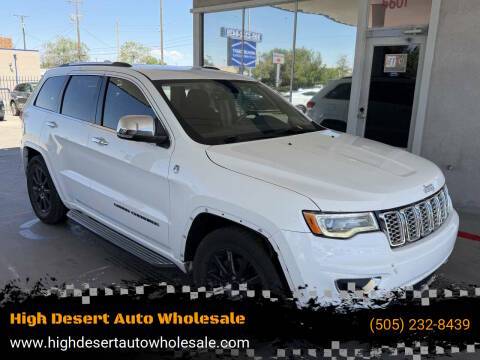 2017 Jeep Grand Cherokee Overland 4WD photo