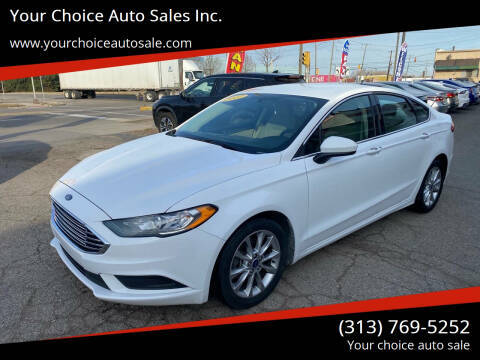 2017 Ford Fusion SE FWD photo