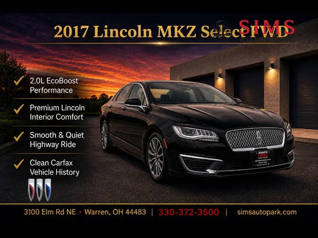 2017 Lincoln MKZ Select FWD photo