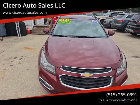 2015 Chevrolet Cruze LT FWD photo