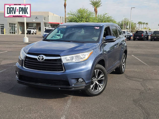 2016 Toyota Highlander XLE FWD photo