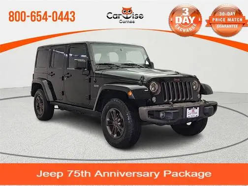2017 Jeep Wrangler Unlimited 75th Anniversary 4WD photo
