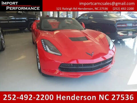 2017 Chevrolet Corvette Z51 1LT RWD photo
