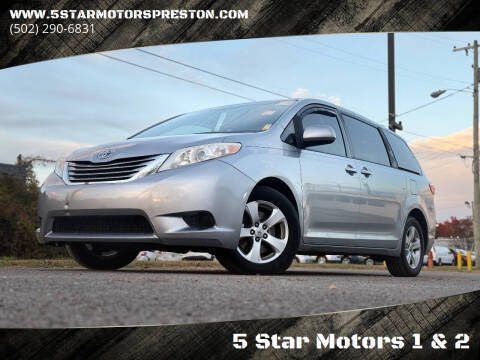 2017 Toyota Sienna LE FWD photo