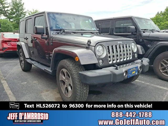 2017 Jeep Wrangler Unlimited Sahara 4WD photo