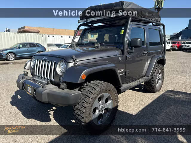 2017 Jeep Wrangler Sahara 4WD photo