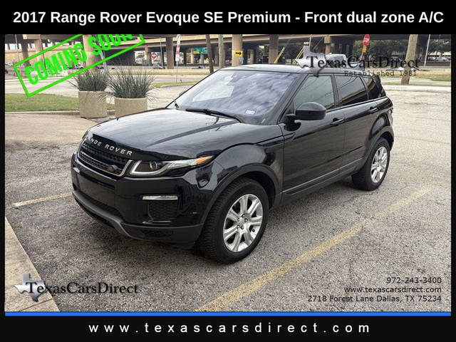 2017 Land Rover Range Rover Evoque SE 4WD photo