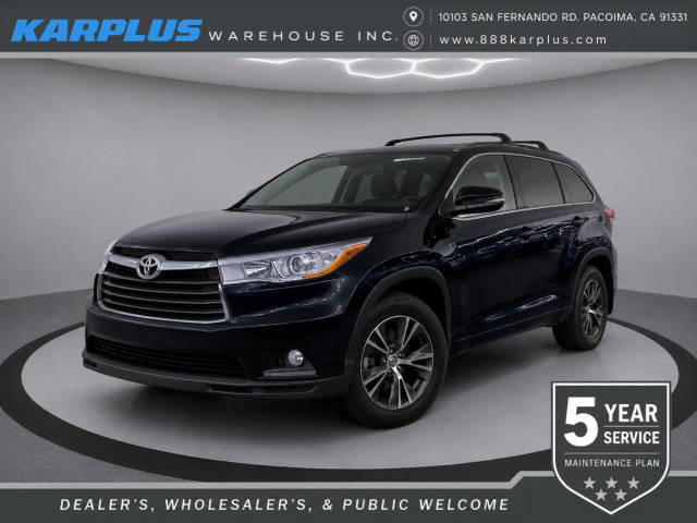 2016 Toyota Highlander XLE FWD photo