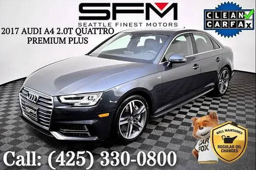 2017 Audi A4 Premium Plus AWD photo