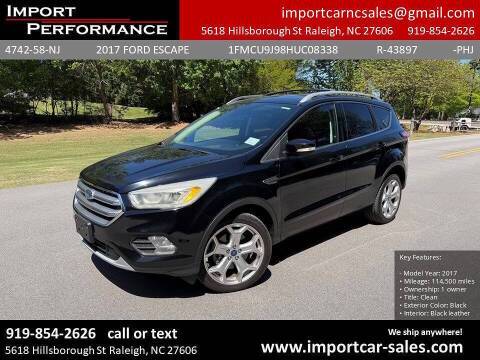 2017 Ford Escape Titanium 4WD photo