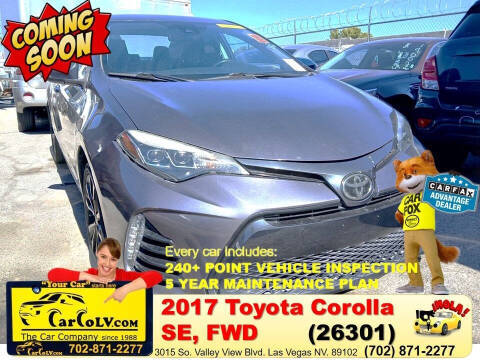 2017 Toyota Corolla SE FWD photo