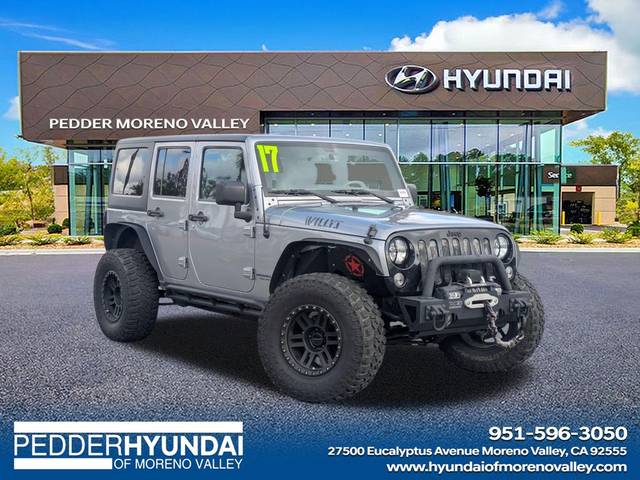 2017 Jeep Wrangler Unlimited Willys Wheeler 4WD photo