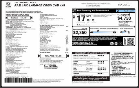 2017 Ram 1500 Laramie 4WD photo