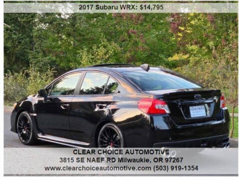 2017 Subaru WRX Premium AWD photo