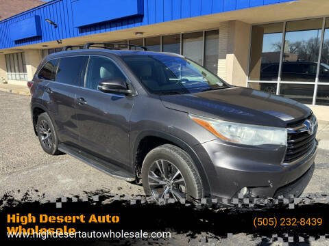 2016 Toyota Highlander XLE FWD photo