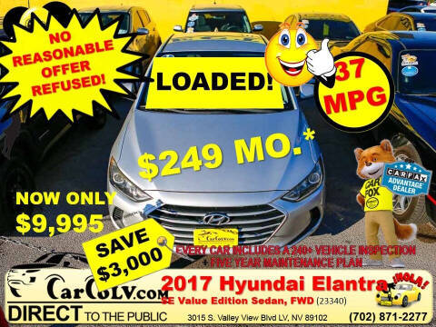 2017 Hyundai Elantra Value Edition FWD photo