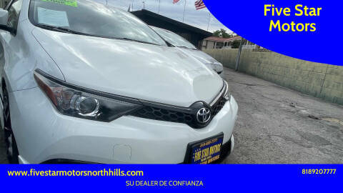 2017 Toyota Corolla iM FWD photo