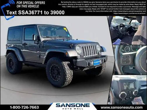 2017 Jeep Wrangler Sahara 4WD photo