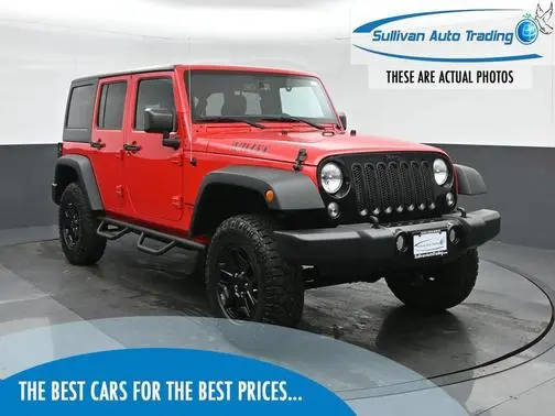 2017 Jeep Wrangler Unlimited Willys Wheeler 4WD photo