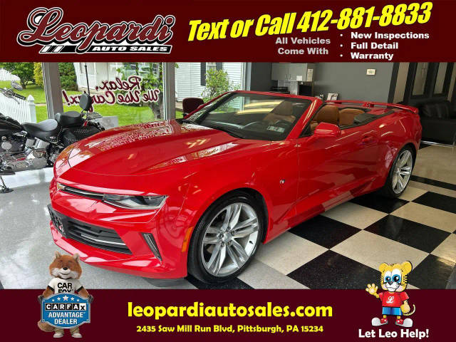 2017 Chevrolet Camaro 2LT RWD photo
