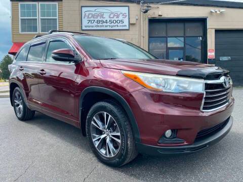 2016 Toyota Highlander XLE AWD photo