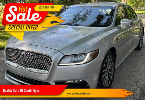 2017 Lincoln Continental Select FWD photo