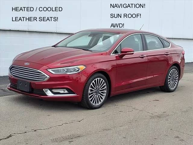 2017 Ford Fusion Titanium AWD photo