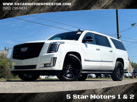 2017 Cadillac Escalade ESV Luxury 4WD photo