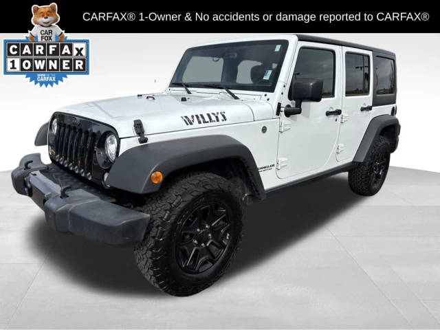 2017 Jeep Wrangler Unlimited Willys Wheeler 4WD photo