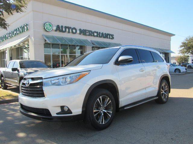 2016 Toyota Highlander XLE FWD photo